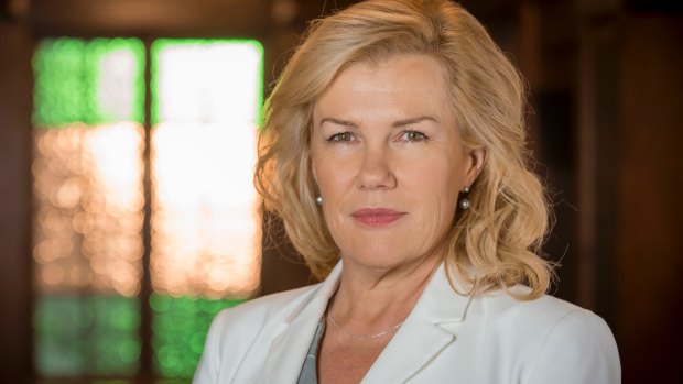 Robyn Malcolm as Maxine Pavich in the new ABC TV series <I>Harrow</I>.