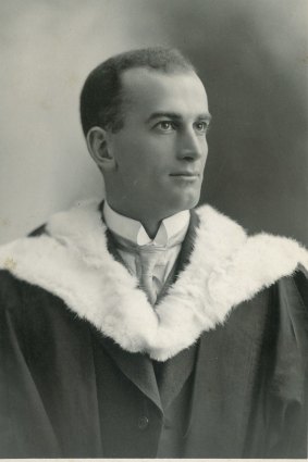 Arch Hoadley, first principal of Footscray Technical School. His aim was to give the same opportunities to young working-class men from the west as those available to young people in more affluent areas. 