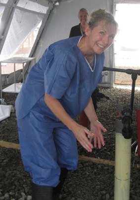 Negative for Ebola: Sue-Ellen Kovack