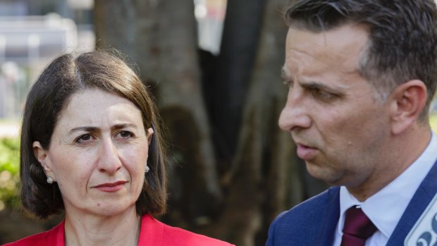 Premier Gladys Berejiklian revealed the new light rail stops for Parramatta on Friday.