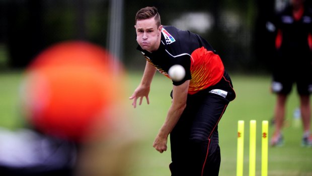 Perth Scorchers fast bowler Jason Behrendorff is returning from a back injury.