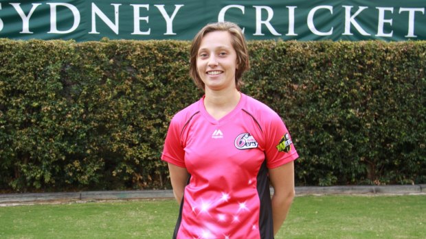 Boost for women's cricket: NSW player Ashleigh Gardner.