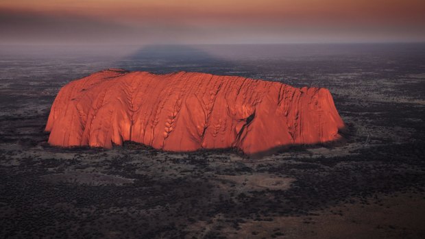The flight will take in several iconic Australian sights, including Uluru in the red centre.