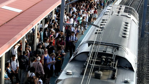 Trains stopping at Redfern Station on the Inner West Line had the worst levels of overcrowding in March.