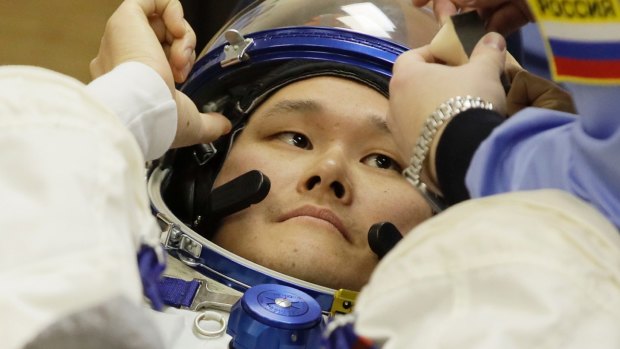 Japanese astronaut Norishige Kanai,