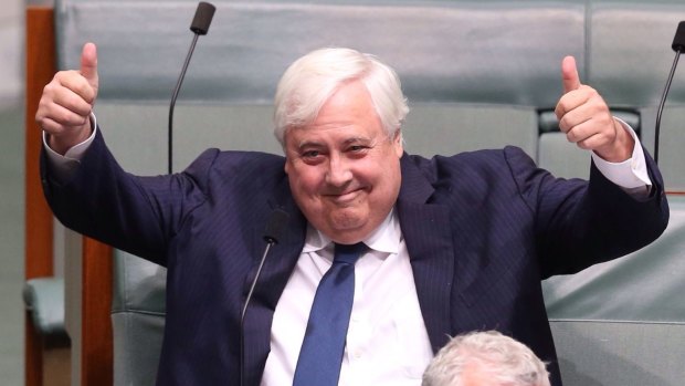 Clive Palmer says he could have pocketed millions from Queensland Nickel but instead chose to use it to bankroll his party.