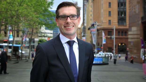 Driving the change: NSW minister  Dominic Perrottet.