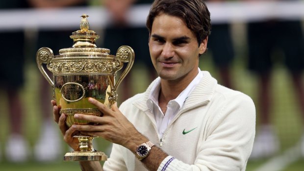 Seven-time Wimbledon champion, Roger Federer.