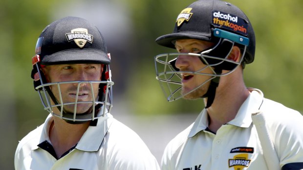 Vote of faith: Shaun Marsh (left) has been recalled despite not compiling a hundred so far this season.