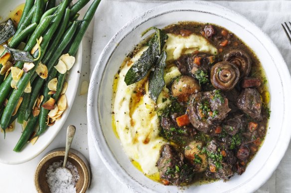 Neil Perry's beef bourguignon.