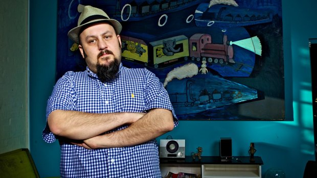 Concert promoter AJ Maddah: His Soundwave festival has been cancelled, with debts reportedly as high as $25 million.