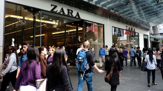 Zara's Brisbane store is expected to take up four floors in the Queen Street Mall.