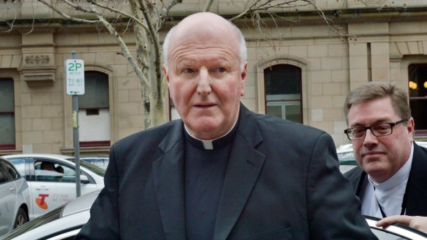 Denis Hart is accused of ignoring an independent review into the church's response to abuse victims.