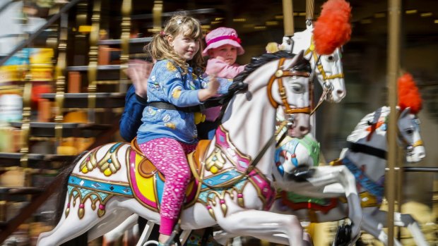 The fun of the Ekka never seems to get old.