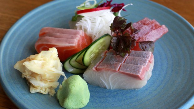 Sashimi at Zushi, Barangaroo.