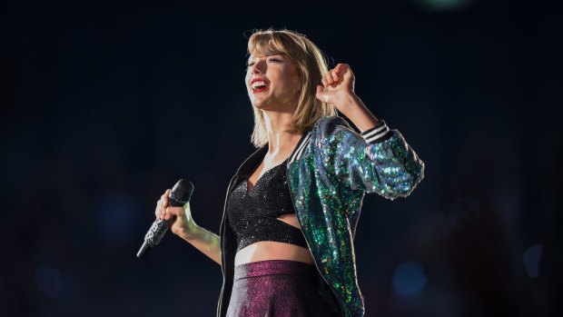 Taylor Swift in Melbourne during her last tour.