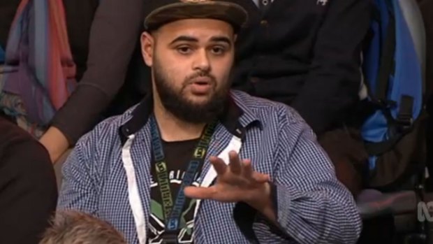 Zaky Mallah: "The Liberals have just justified to many Australian Muslims in the community tonight to leave and go to Syria and join ISIL because of ministers like him."