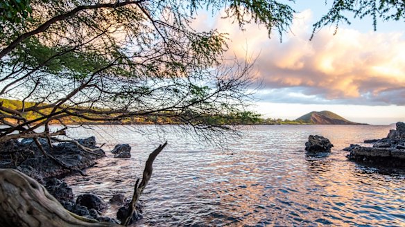 A tranquil scene at Makena Bay.
