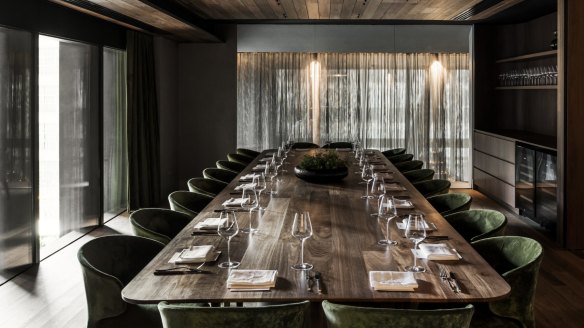 Society's most exclusive private dining space, the Green Room, comes with a show kitchen, separate entrance and private chef, making it a magnet for celebrities and athletes looking to celebrate.