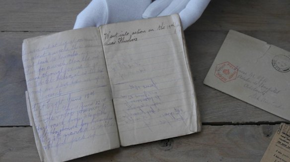 The last line in Victor Offe's wartime journal documents the beginning of the Battle of Fromelles, 100 years ago.