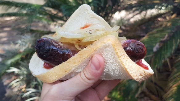 The traditional democracy sausage in white bread combo doesn't quite cut the mustard this election. 
