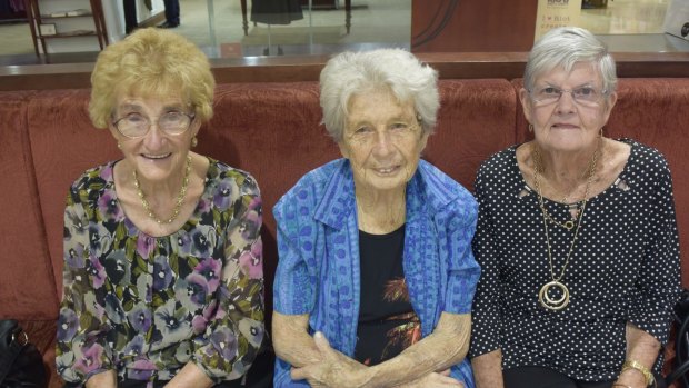 Wilhelmina Krista, 90, Peggy Groom, 90 and Annette Martin, 77 have been meeting every Sunday for more than 20 years.