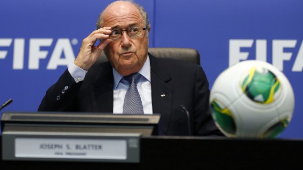 "Sepp is not the president of FIFA anymore - he is FIFA": European Football federation head Michel Platini.