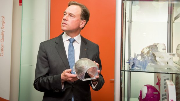 Greg Hunt has increased funding for the health system by $10 billion over four years