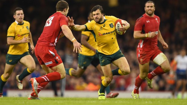 Keeping the dream alive: Ashley-Cooper in action against Wales last weekend.