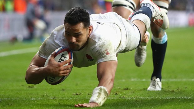 Diving in: Ben Te'o is set to wear red in New Zealand.