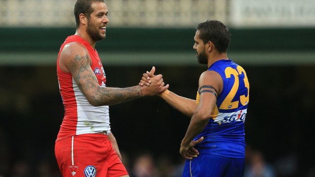 Former Swan Lewis Jetta has been dropped by West Coast.