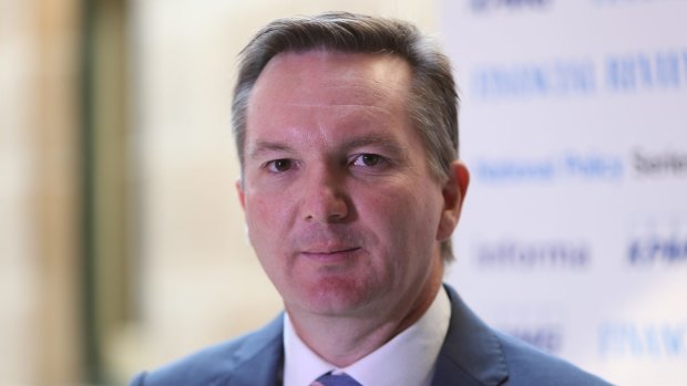 Shadow treasurer Chris Bowen attacked the government's education funding plan.