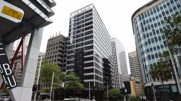 The 17-floor building at 55 Hunter Street will be the first major tower to be torn down.