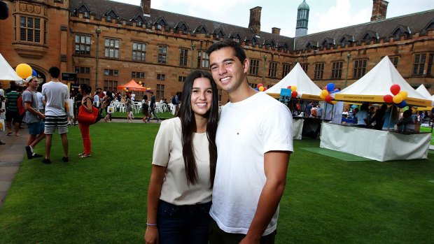 Twins Jennifer and Jason Zada received early offers to study advance science at the University of Sydney.
