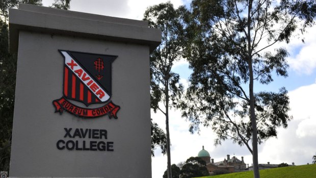 Parents at Xavier College in Melbourne were asked to consider whether denial of same-sex marriage was "unjust discrimination".
