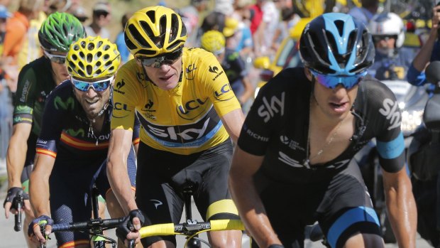 The big story: Britain's Chris Froome, wearing the yellow jersey, took some unprecedented steps in 2015.