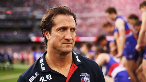Luke Beveridge's selfless gesture in handing over his medal to injured Bulldogs' captain Bob Murphy brought a tear to many eyes.