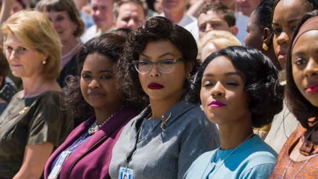 Hidden Figures offers a ''rallying cry for our times'', says producer Pharrell Williams. 