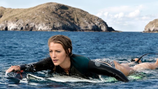 Blake Lively in <i>The Shallows</i>.