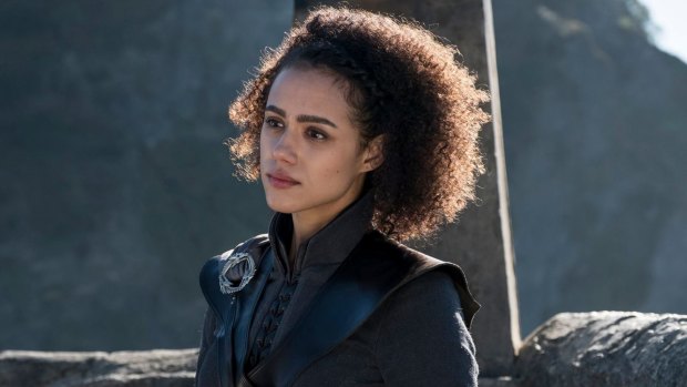 Missandei is still basking in the glow of her encounter with Grey Worm who survived the storming of Casterly Rock but for how much longer?