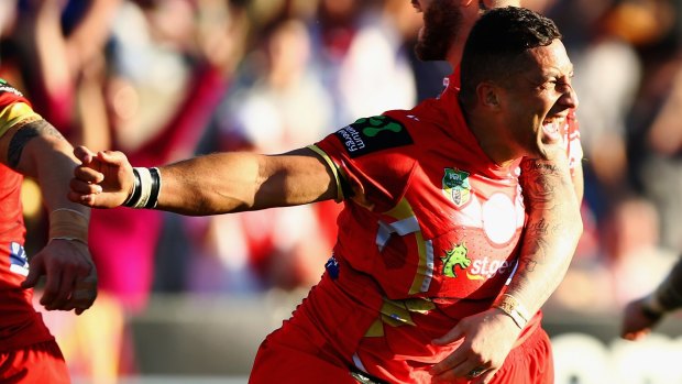 Hamstrung:  Benji Marshall is out of the Dragons team.