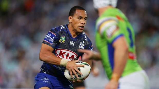 Will Hopoate was given Sundays off by the Bulldogs last season.