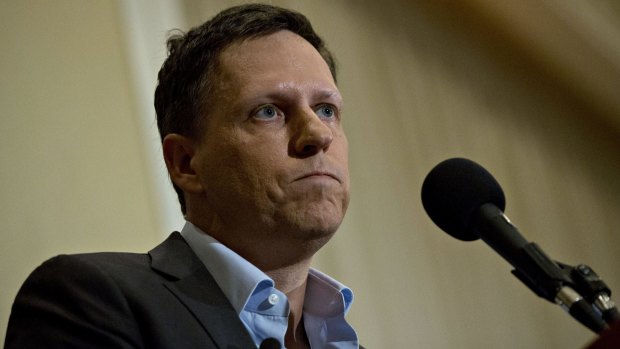 Peter Thiel is backing Trump for all the wrong reasons. 