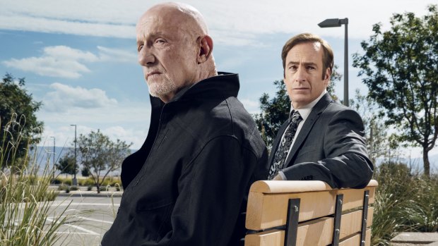 Emotional truth: Jonathan Banks and Bob Odenkirk in the Breaking Bad spinoff Better Call Saul.