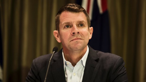 Mike Baird says funds raised by the partial sale of electricity assets would fund infrastructure projects such as creating new bus priority lanes on Parramatta Road.