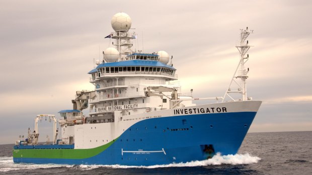 The RV Investigator, CSIRO's $126 million research vessel, will be home to 40 scientists for the next month.