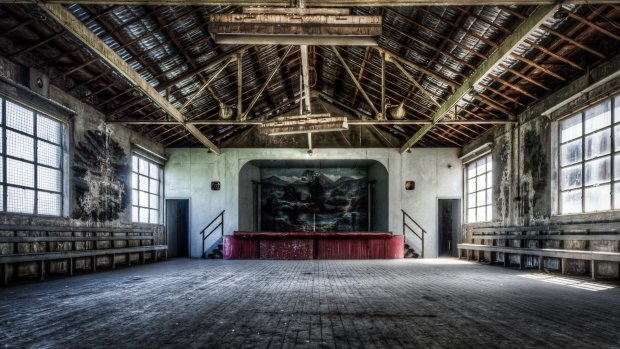 The entertainment hall in White Bay Power Station, Sydney.