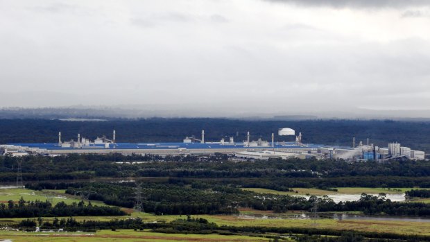 Tomago Aluminium Smelter consumes 12 per cent of the state's energy.