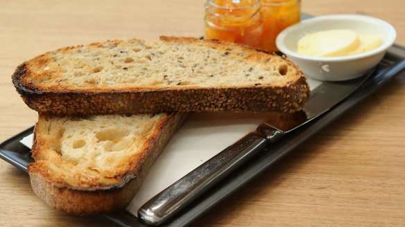 Toast tip: Cut bread as wide as the toaster slots to get it close to the elements.