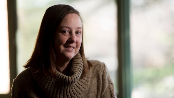 Connie Johnson last year at her home in Kingston in Canberra's inner-south.